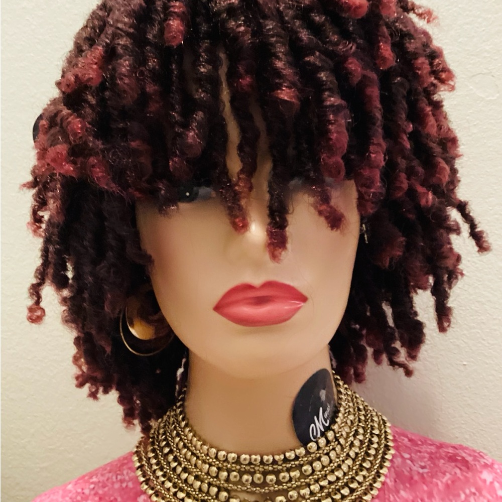 High quality synthetic hair that feels soft and natural to the touch